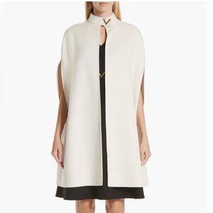 VALENTINO WOOL & ANGORA CAPE